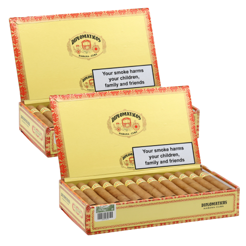 Diplomaticos Cancilleres Cigar - 2 x Box of 25 (50) Bundle Deal