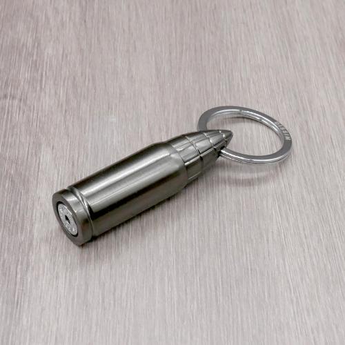 Dissim Bullseye Cigar Punch Cutter - Gun Metal