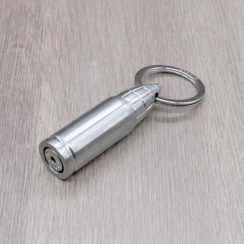 Dissim Bullseye Cigar Punch Cutter - Silver