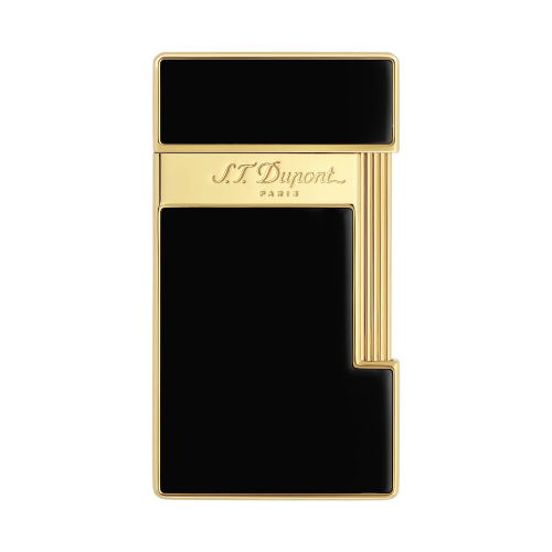 ST Dupont Lighter - Slimmy - Black & Gold