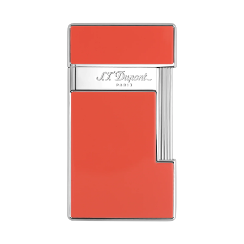 ST Dupont Lighter - Slimmy - Coral & Chrome