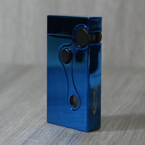 Vector Elite Dual Flame Lighter - Sparkle Blue