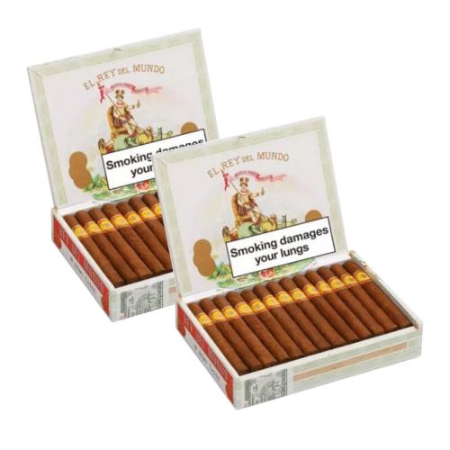 El Rey del Mundo Demi Tasse Cigar - 2 x Box of 25 (50) Bundle Deal