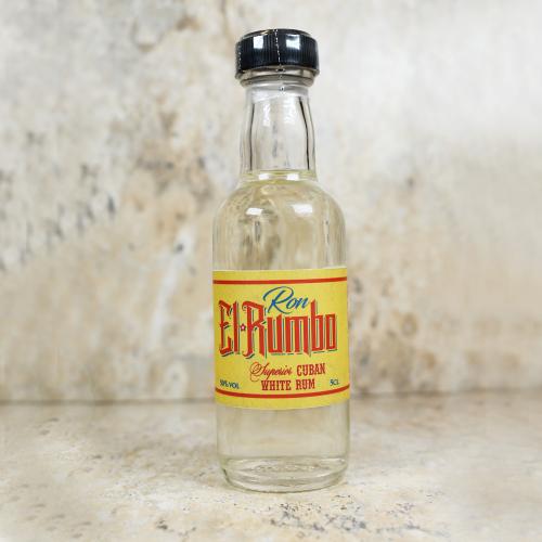 Ron El Rumbo Cuban White Rum Miniature - 50% 5cl