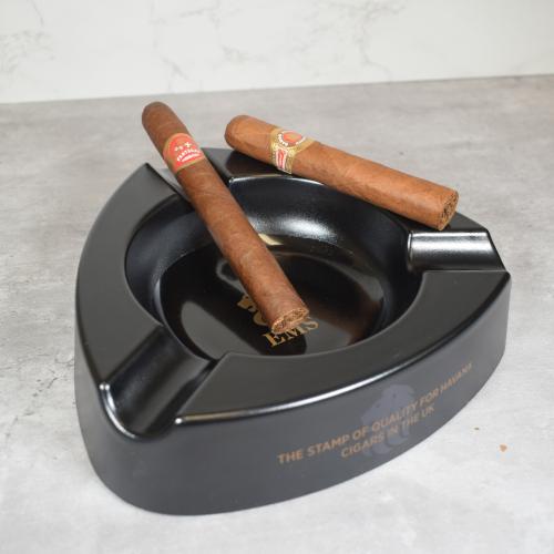 EMS Black Ashtray + Cuban Selection Sampler