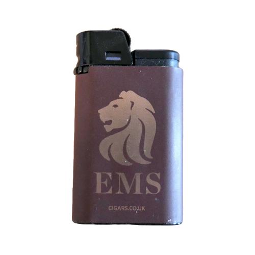Djeep EMS Brown Lighter Soft Flame Lighter