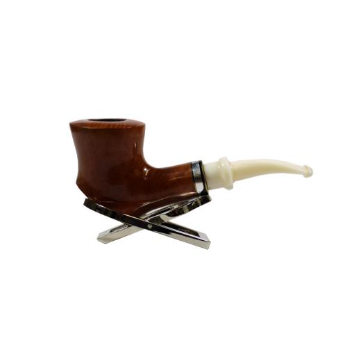 Erik Nording Royal Flush Joker White Stem Fishtail Pipe (EN134)