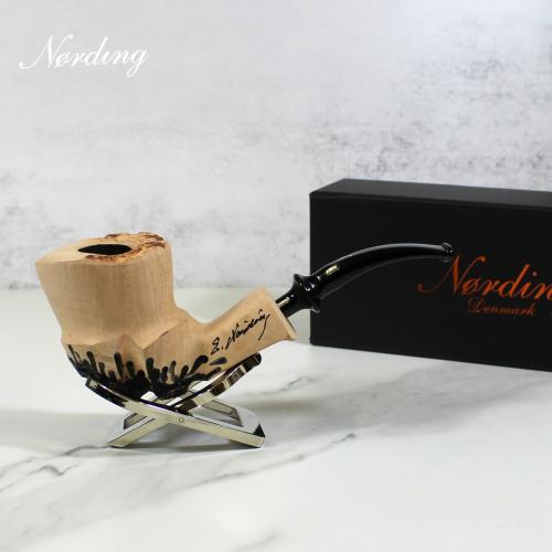 Erik Nording Signature Smooth And Rustic Fishtail Pipe (EN178)