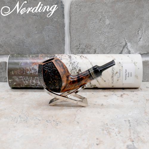 Erik Nording Hunting 2019 The White Rhino Rustic Fishtail Pipe (EN237)