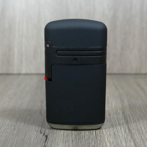 Easy Torch Double Jet Cross Lighter - Black