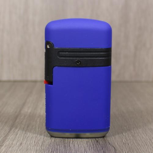 Easy Torch Double Jet Cross Lighter - Blue