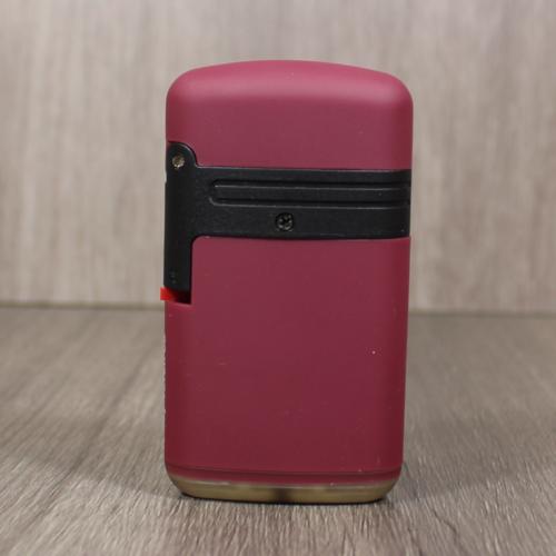 Easy Torch Double Jet Cross Lighter - Purple