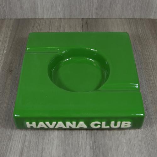 Havana Club Collection Ashtray - El Duplo Double Cigar Ashtray - Bottle Green