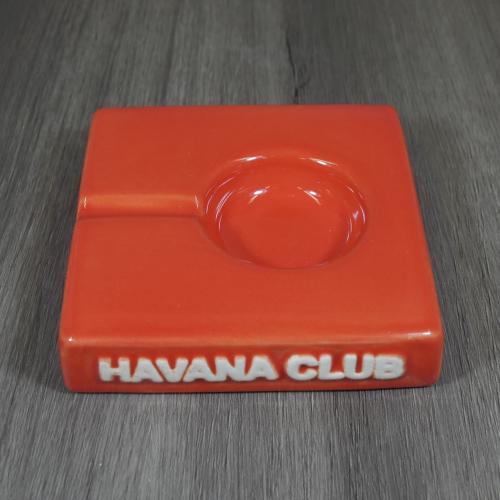 Havana Club Collection Ashtray - El Solito Cigarillo Ashtray - Red Salmon