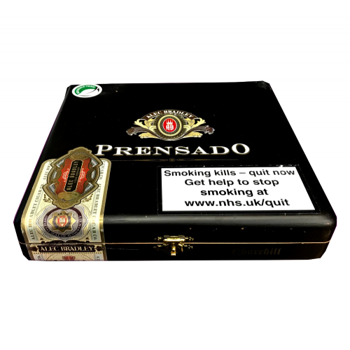 Empty Alec Bradley Prensado Churchill Cigar Box
