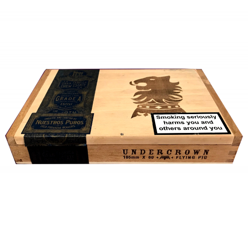 Empty Drew Estate Undercrown Flying Pig Cigar Box