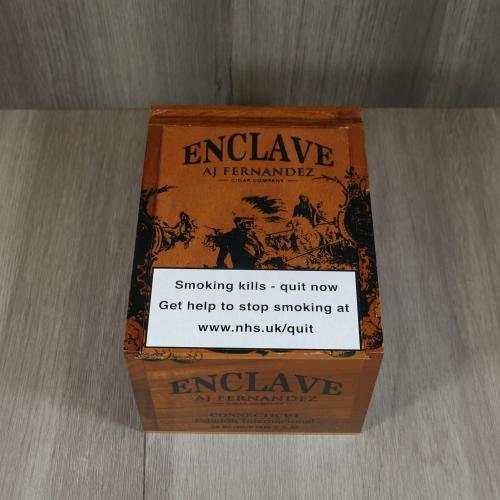 Empty AJ Fernandez Enclave Connecticut Edicion Internacional Robusto Cigar Box