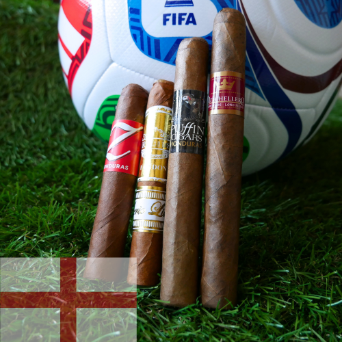 ENGLAND World Cup 2026 Sampler - England v Norway - 4 Cigars
