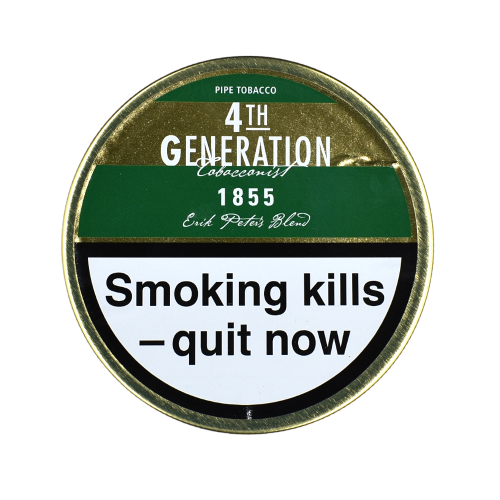 Erik Stokkebye 4th Generation 1855 Erik Peters Blend Pipe Tobacco 50g Tin
