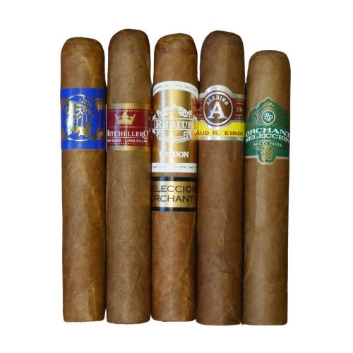 Exclusive Robustos Sampler - 5 Cigars