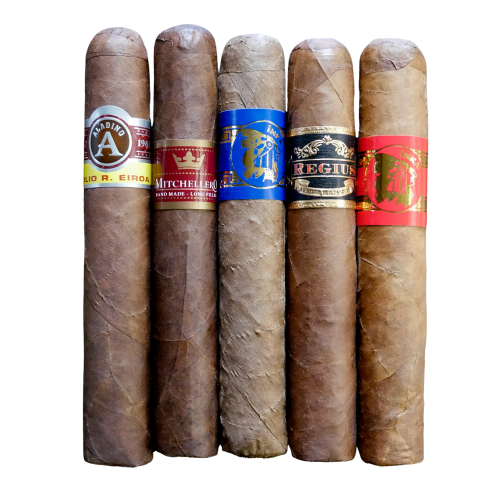 FLASH SALE - Exclusive Robustos Sampler - 5 Cigars