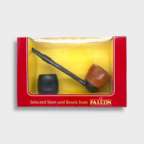 Falcon Hunter Pipe & Bowl Gift Set - Straight Fishtail (FAL655)