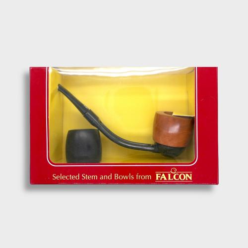 Falcon Hunter Pipe & Bowl Gift Set - Bent Fishtail (FAL657)