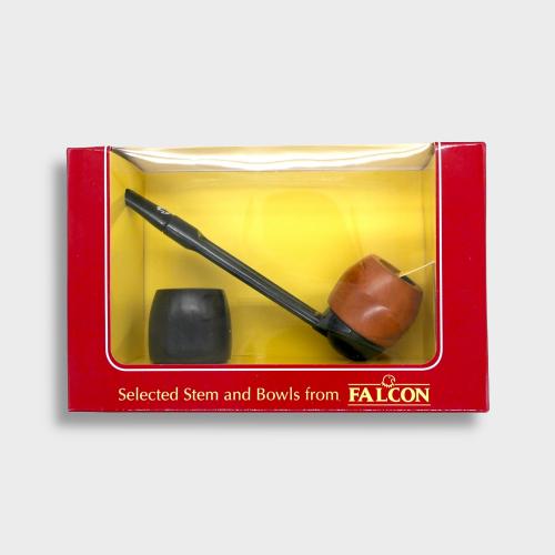 Falcon Hunter Pipe & Bowl Gift Set - Straight Fishtail (FAL667)