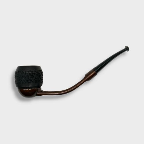 Falcon Extra Brown Rustic Bent Fishtail Pipe (FAL681)