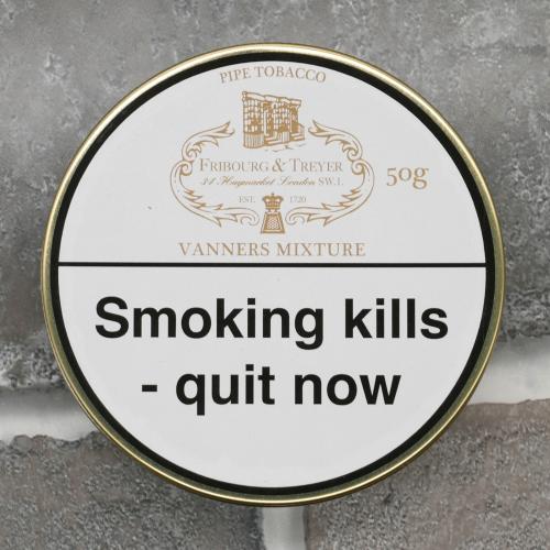 Fribourg & Treyer Vanners Mixture Pipe Tobacco - 50g Tin