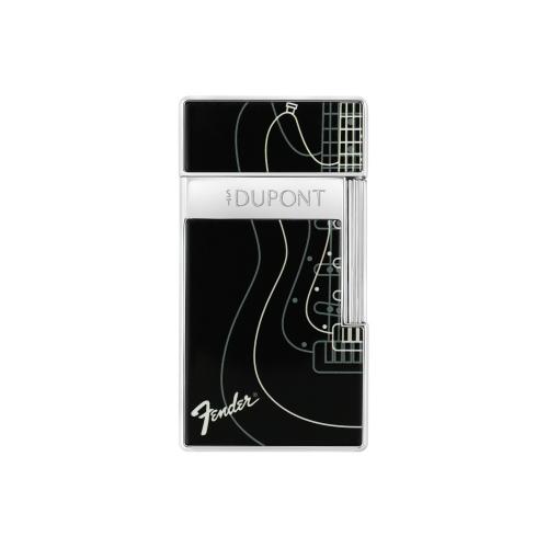 ST Dupont Lighter - Biggy - Fender - Black & Chrome
