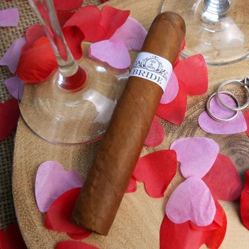 Wedding Cigar Band - BRIDE - Mr & Mrs Floral Design