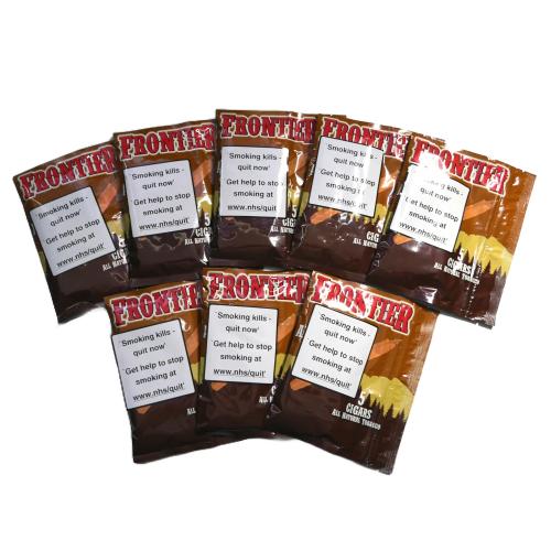 Frontier Cheroot Authentic (Formerly Sweet Aromatic) Cigars - 8 Packs of 5 (40) - Bundle Deal