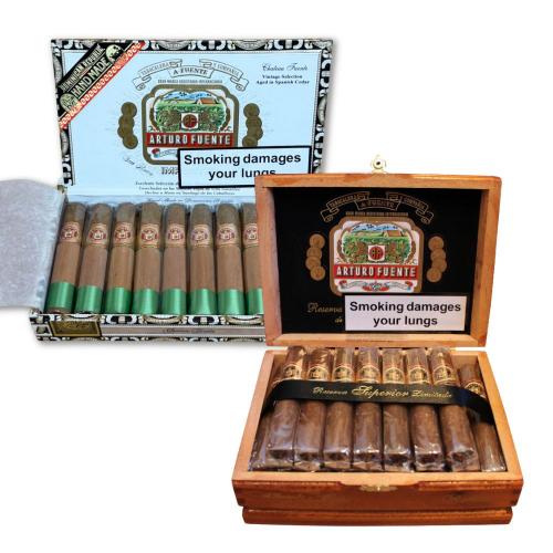 Arturo Fuente Don Carlos and Chateau Fuente Cigar - 2 x Boxes (25) Bundle Deal