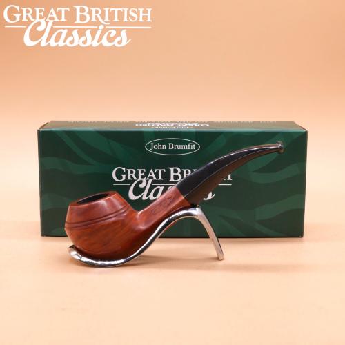 Great British Classic Rhodesian Smooth Fishtail Pipe (GBC226)