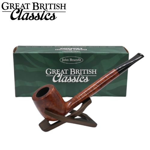Great British Classic Straight Canadian Smooth Fishtail Pipe (GBC234)