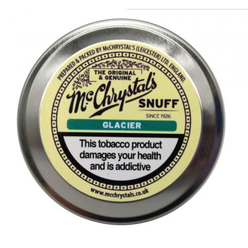 McChrystals Glacier (Formerly Supermint) Snuff - Large Tin - 8.75g