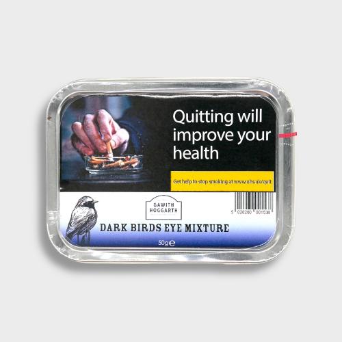 Gawith Hoggarth Dark Birds Eye Mixture Pipe Tobacco 50g Tin