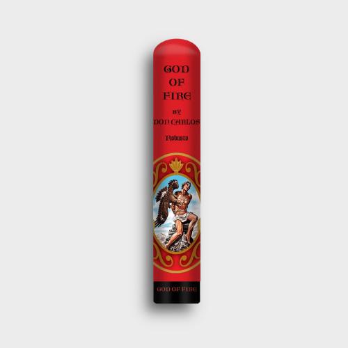 Arturo Fuente God of Fire Don Carlos Robusto Tubos Cigar - 1 Single