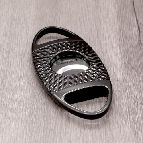 Cigarism Double Blade Cigar Cutter - 60 Ring Gauge - Gun Metal - End of Line