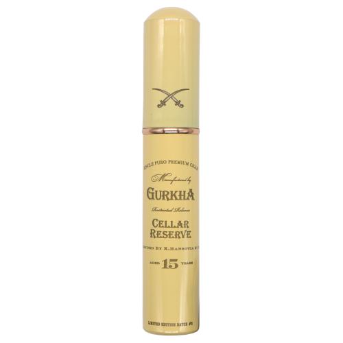 Gurkha Cellar Reserve 15 Year Old Gold Hedonism Tubed - 1 Single