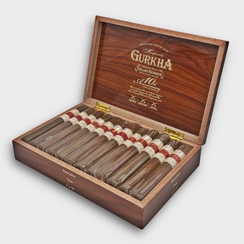 Gurkha Cellar Reserve 10th Anniversary Aged 15 Years Toro Cigar - Box of 24