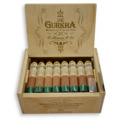 Gurkha Heritage Collection Limited Edition Robusto Corto Cigar - Box of 24 (Discontinued)