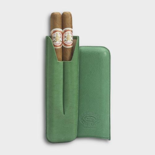 Hoyo de Monterrey Double Corona Leather Case - 2 Cigars