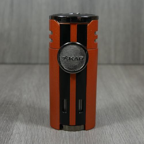 Xikar HP4 Quad Jet Cigar Lighter - Orange