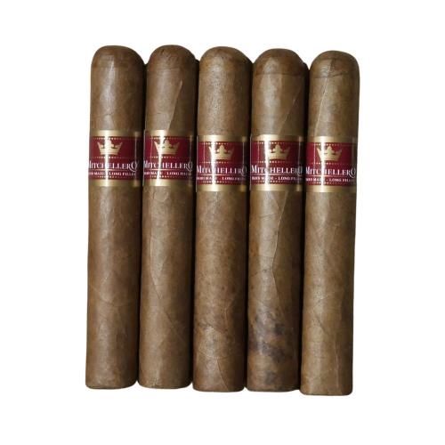 FLASH SALE - Humidor Top Up - Mitchellero Robusto Cigar Sampler - 5 Cigars