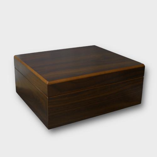 SLIGHT SECONDS Belfast Walnut Veneer Humidor - 75 Capacity