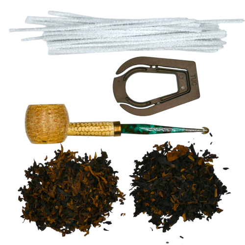 Bens Holgers Remembrance Rory Corn Cob Pipe Tobacco Sampler - 2 x 10g