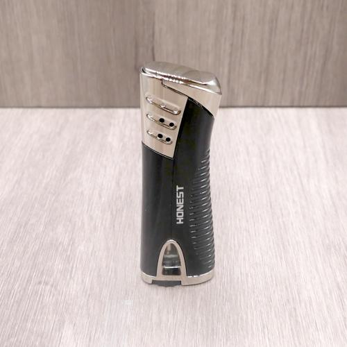 Honest Tolkien Cigar Lighter - Black Jet Lighter (HON221)