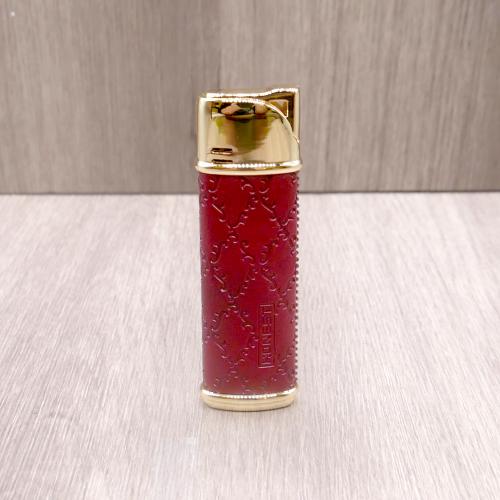 Honest Carroll Cigar Lighter - Burgundy Jet Lighter (HON220)